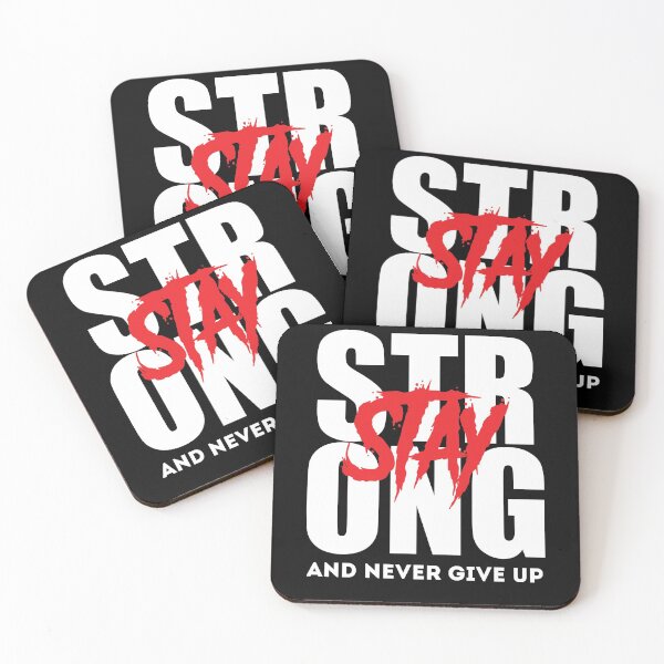Item preview, stay strong and never give up designed and sold by Artezia.