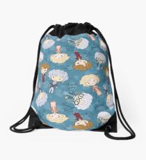thank you for being a friend Drawstring Bag