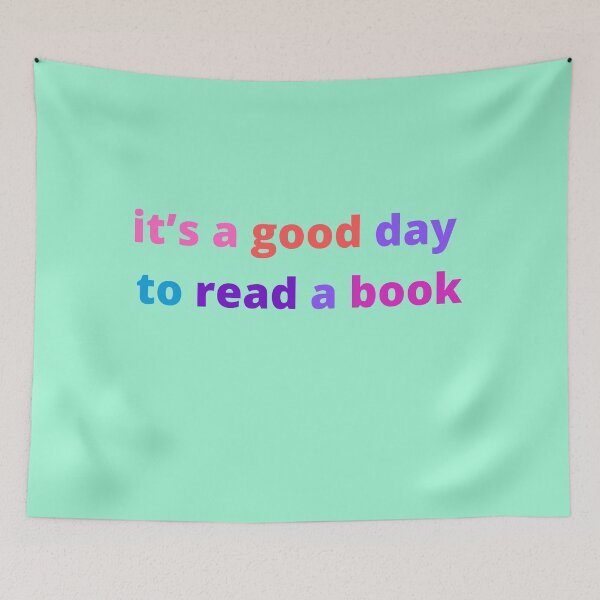 Item preview, it’s a good day to read a book  designed and sold by The Full Cart.
