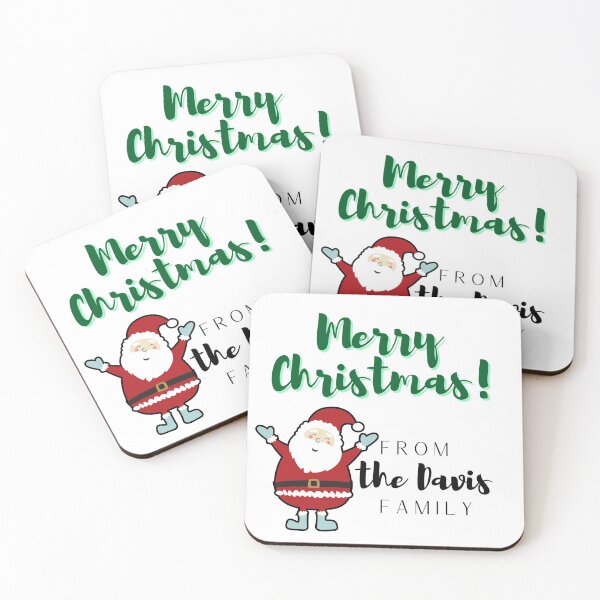 Item preview, Merry Christmas From The Davis Family designed and sold by blacklittlemoon.