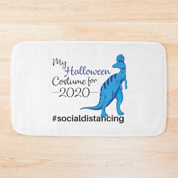 Item preview, Funny Halloween Blue Dinosaur costume design for 2020 self isolation quarantine to maintain social distance designed and sold by anins-azuree.