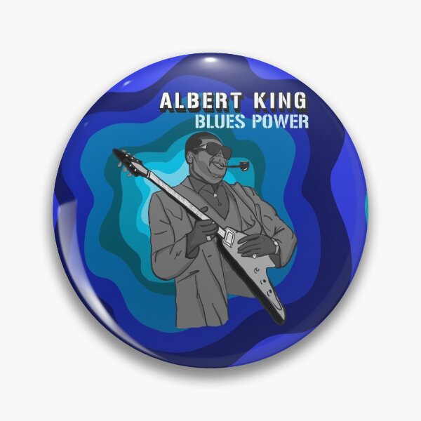 Item preview, Albert King -Titled Blues Power Print designed and sold by edelegan.