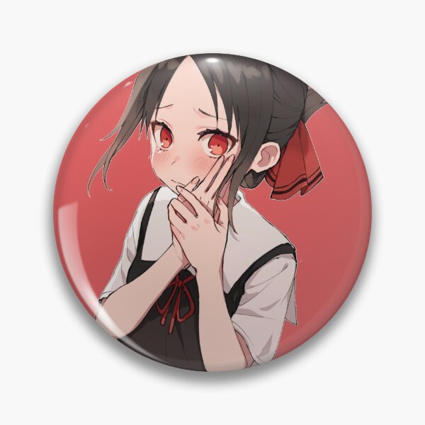 Fujiwara Chika Peeker - Kaguya-Sama  Pin for Sale by Kami-Anime