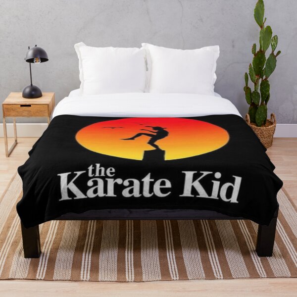 the karate kid Throw Blanket