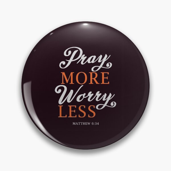 Item preview, Pray more, worry less designed and sold by wazoosi.
