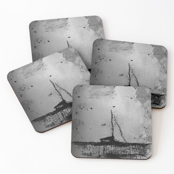 Item preview, Great yacht black ink paint art designed and sold by dreamofdenim.