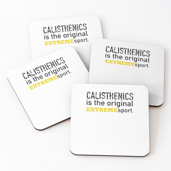 Item preview, calisthenics retro vintage saying designed and sold by pirminio.