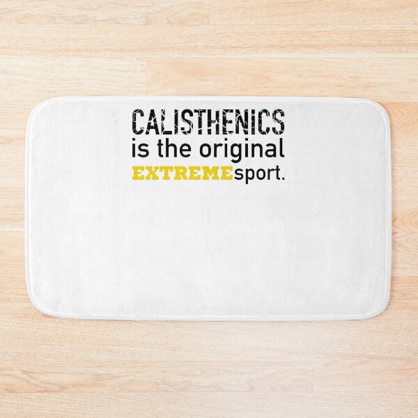 Item preview, calisthenics retro vintage saying designed and sold by pirminio.