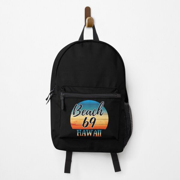 Artikelvorschau, Strand 69 Hawaii (Vintage Retro-Stil • Distressed Grunge-Look • Sonniger Sommer) entworfen und verkauft von SassyClassyMe.