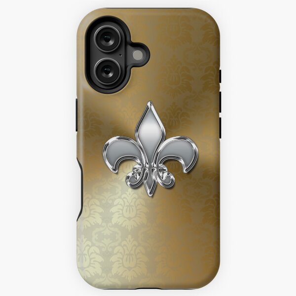 Aperçu de l'œuvre Graphique damassé d'or avec Fleur De Lis créée et vendue par cikedo.