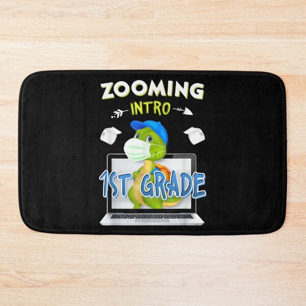 Item preview, Zooming Into 1St Grade Dinosaur Virtual Back To School 2020 Gift For Men And Women, Halloween day, Thanksgiving day, Christmas day designed and sold by RhondaTees.