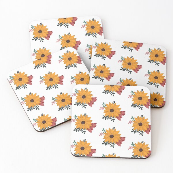 Item preview, Cute Yellow Floral Drawing designed and sold by Slletterings.