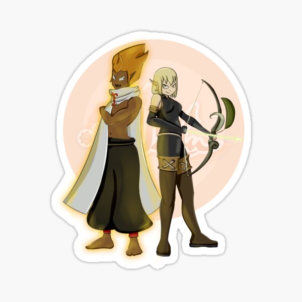Eva and Pinpin Sticker
