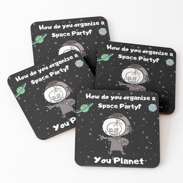 Item preview, How do you organize a Space Party? You Planet designed and sold by AGDesignstore.
