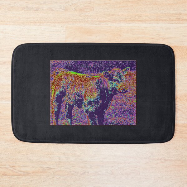Item preview, RAINBOW NEON VIBRANT CALF PICTURE  designed and sold by Opalbluerose.