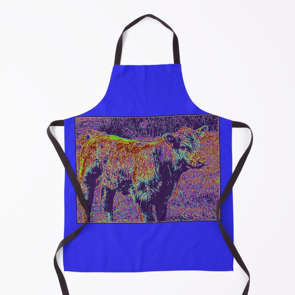 Item preview, RAINBOW NEON VIBRANT CALF PICTURE designed and sold by Opalbluerose.
