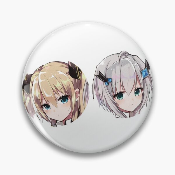 Item preview, Misha & Sasha Portrait Set | Sticker Set | Misfit of Demon King Academy designed and sold by mangaBear.