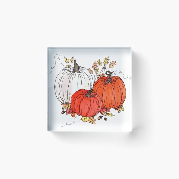 Item preview, autumn pumpkin family designed and sold by Beardraws18.