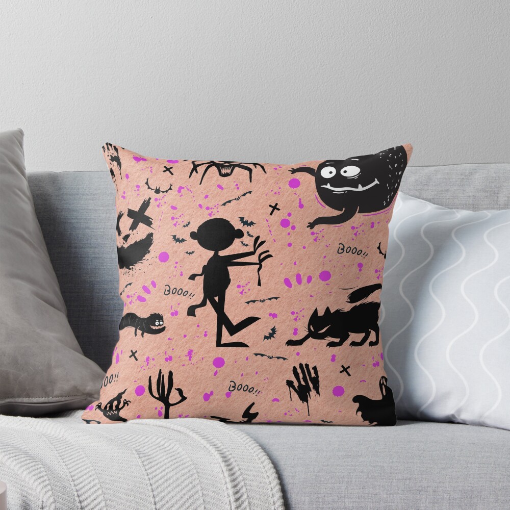 Item preview, Throw Pillow designed and sold by Ribsa.