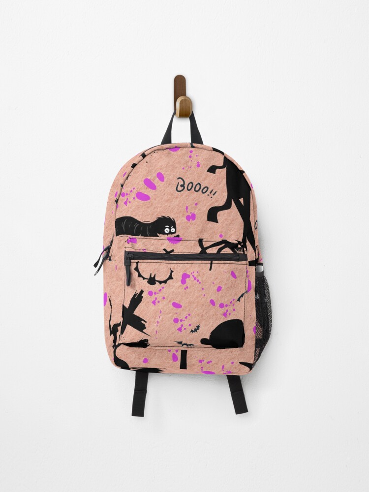 Thumbnail 1 of 3, Backpack, Spooky Halloween Design designed and sold by Ribsa.