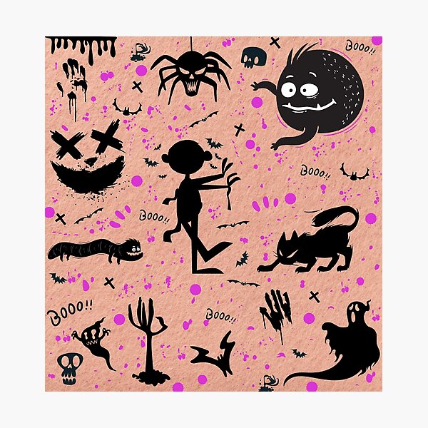 Item preview, Spooky Halloween Design  designed and sold by Ribsa.