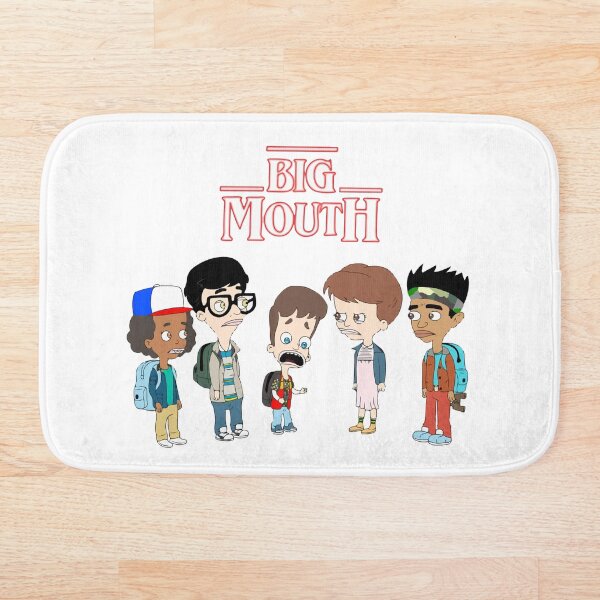 Big Mouth Caracter Bath Mat