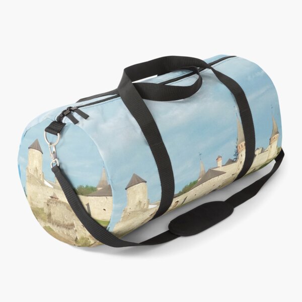 Item preview, The Old Fortress against the background of the blue cloudy sky, Kamenets-Podolsky, Ukraine designed and sold by helenkaiy.