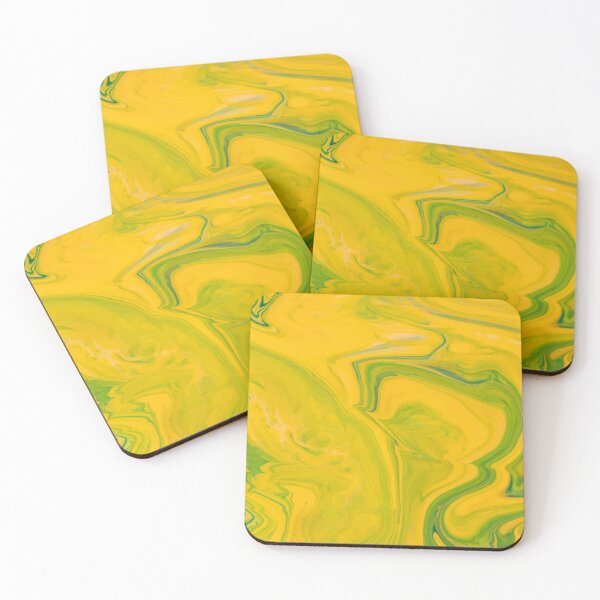 Item preview, Acrylic yellow green lemon designed and sold by amagaclothing.
