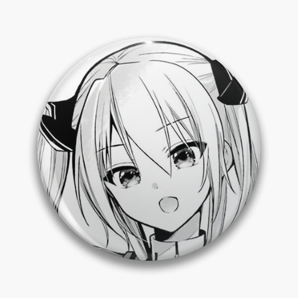 Item preview, Sasha Portrait | B&W Version | Misfit of Demon King Academy designed and sold by mangaBear.
