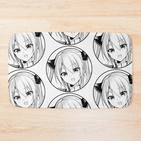Item preview, Sasha Portrait | B&W Version | Misfit of Demon King Academy designed and sold by mangaBear.