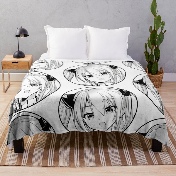 Item preview, Sasha Portrait | B&W Version | Misfit of Demon King Academy designed and sold by mangaBear.