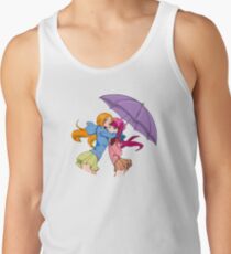 Orihime and Riruka's Rainy Day Men's Tank Top
