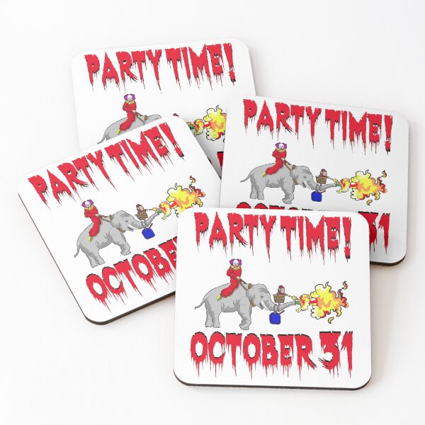 Item preview, PARTY TIME - OCTOBER 31 designed and sold by Dwarf-Monkey.