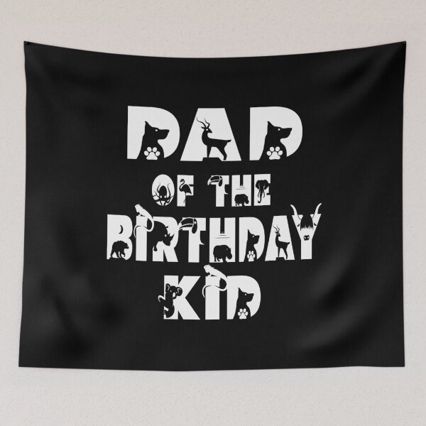 Item preview, Dad Of The Birthday Kid Zoo Theme Animal Party product designed and sold by Grabitees.