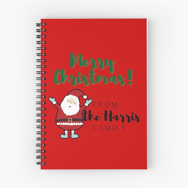 Item preview, Merry Christmas From The Harris Family designed and sold by blacklittlemoon.