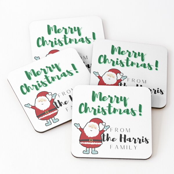 Item preview, Merry Christmas From The Harris Family designed and sold by blacklittlemoon.