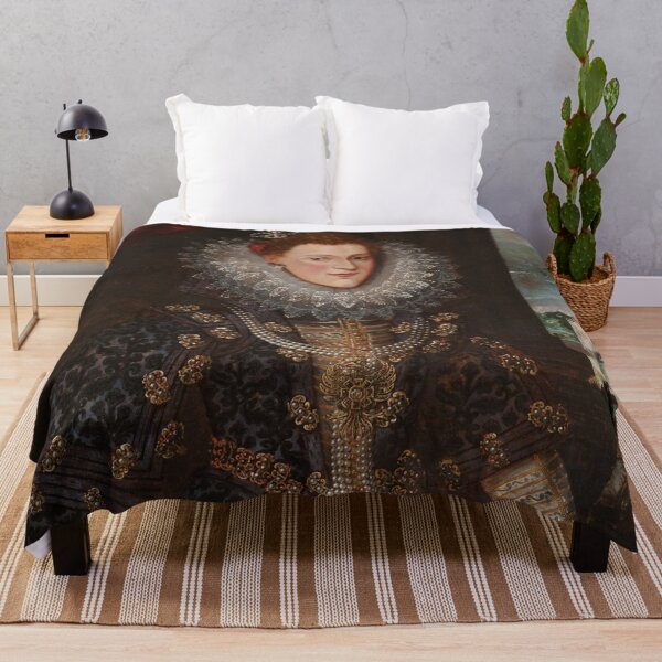 Item preview, female  European  royal portrait vintage art designed and sold by Vintage Designs +.