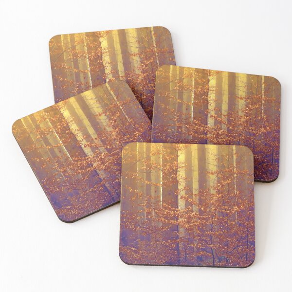 Item preview, Autumn Glow in the Evening Forest designed and sold by PlanetPrints.