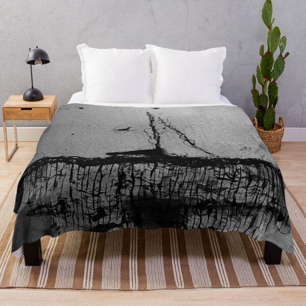 Item preview, Great yacht black ink paint art designed and sold by dreamofdenim.