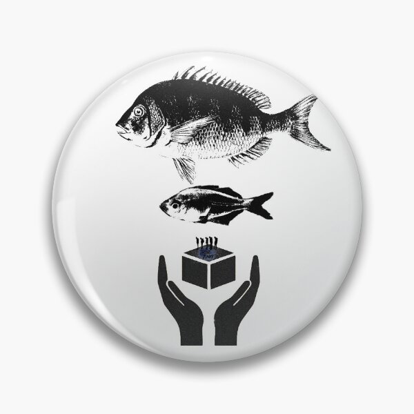Item preview, Big Fish, Little Fish designed and sold by TribeJunky.