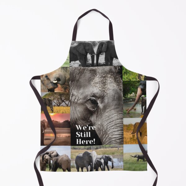 Item preview, Elephants, We're Still Here designed and sold by Art With Impact – Statement Art & Apparel for Deep Thinkers.