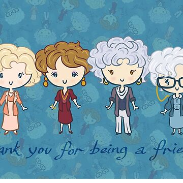 Artwork thumbnail, thank you for being a friend by Ellador