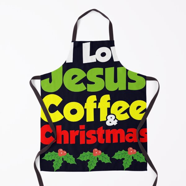 Item preview, I love Jesus Coffee Christmas designed and sold by mmos.