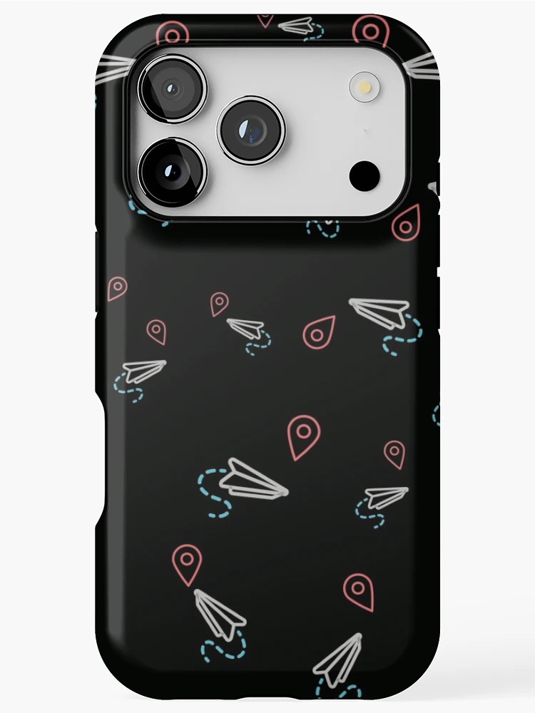 Thumbnail 1 of 4, iPhone Case, Paper Airplane Pattern designed and sold by Rohith Augustine.