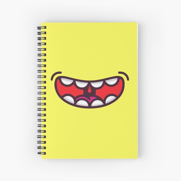 Aperçu de l'œuvre Bouche drôle de bande dessinée souriant créée et vendue par CleverARTsis.