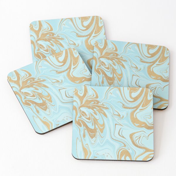 Item preview, Color flow blue gold sky designed and sold by amagaclothing.