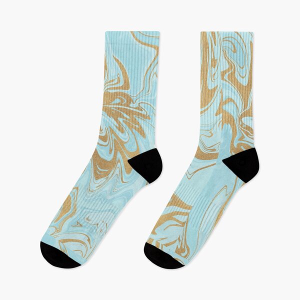Item preview, Color flow blue gold sky designed and sold by amagaclothing.