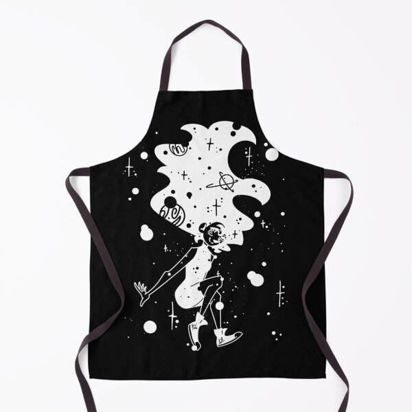 Item preview, Galaxy girl (white on black) designed and sold by Marmalade-Bunny.