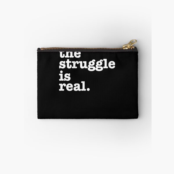 Item preview, The Struggle is Real Gym Workout Quote designed and sold by Hananiah Merch.