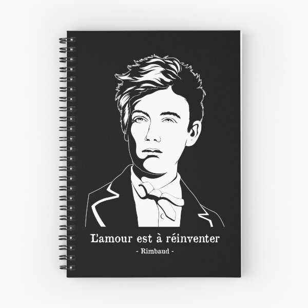 Item preview, Love Famous French Poet Arthur Rimbaud print designed and sold by jakehughes2015.